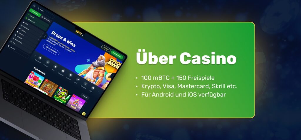 huippu Winz Casino talletuksen match-bonus mainos